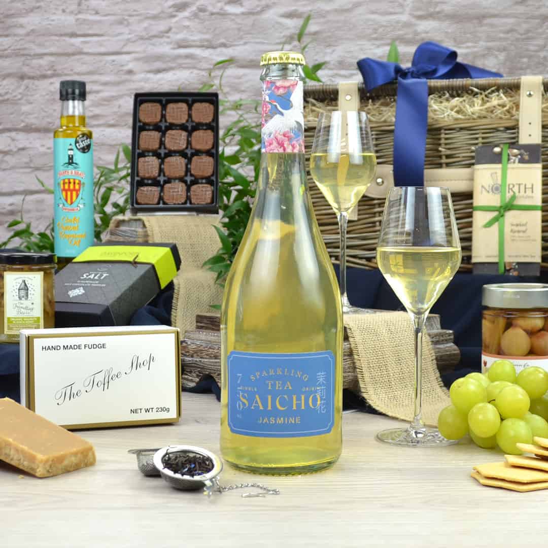 Luxury Alcohol Free Hamper with Saicho Sparkling Tea