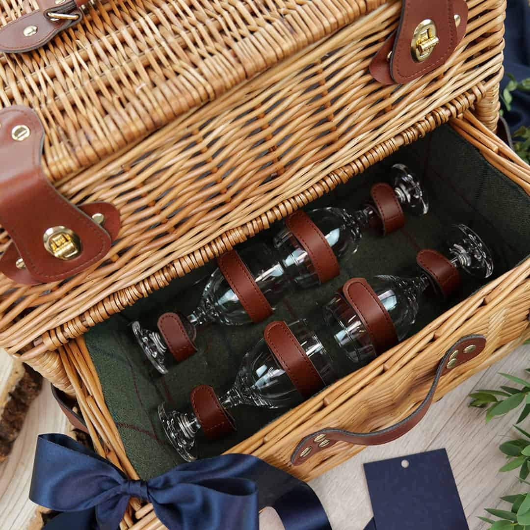 4 person picnic basket