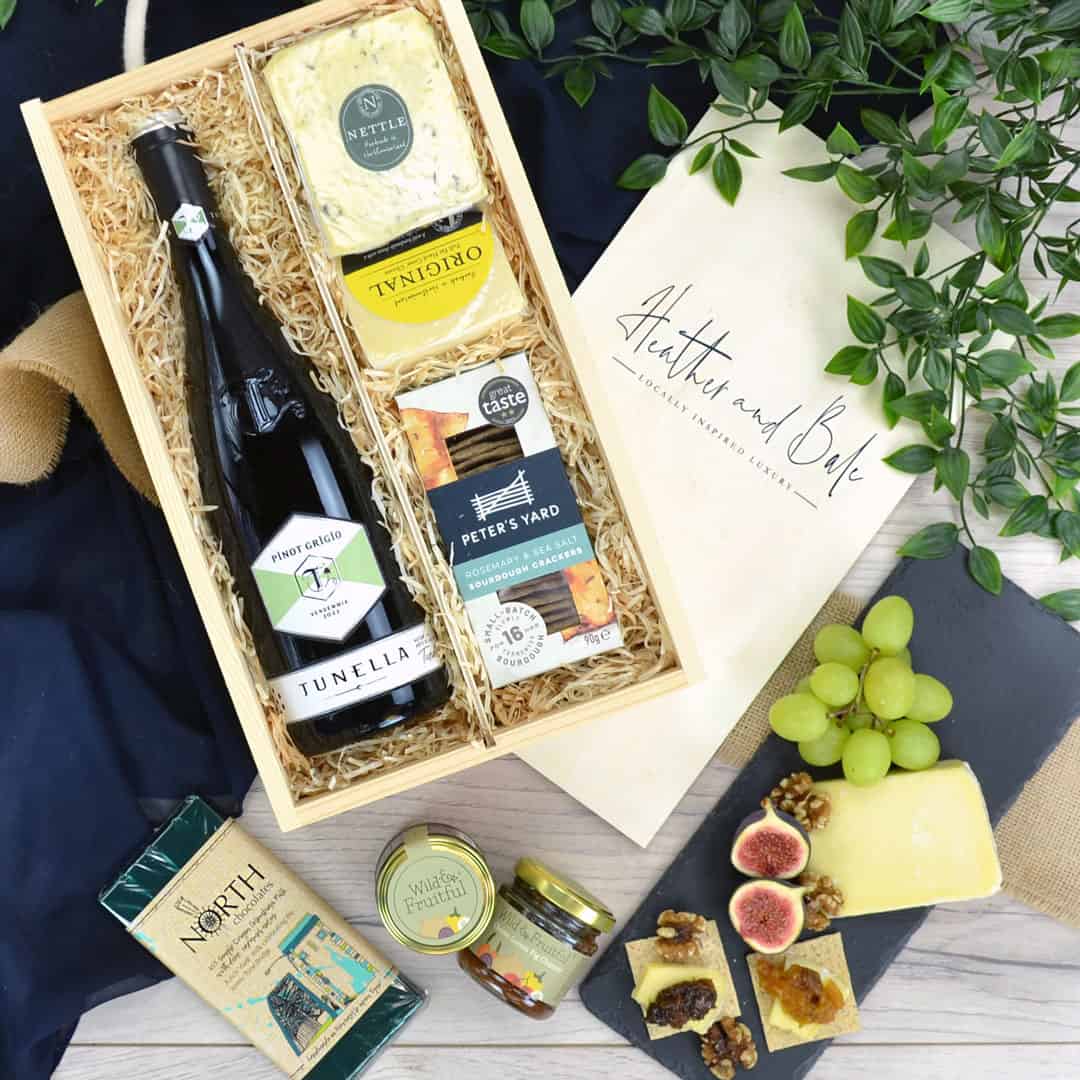 White Wine and Cheese Hamper