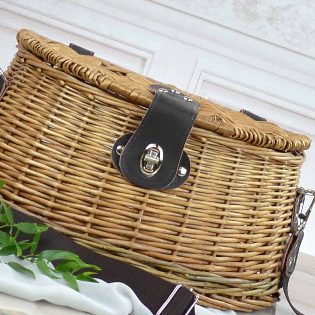 Wicker Fishing Creel Basket